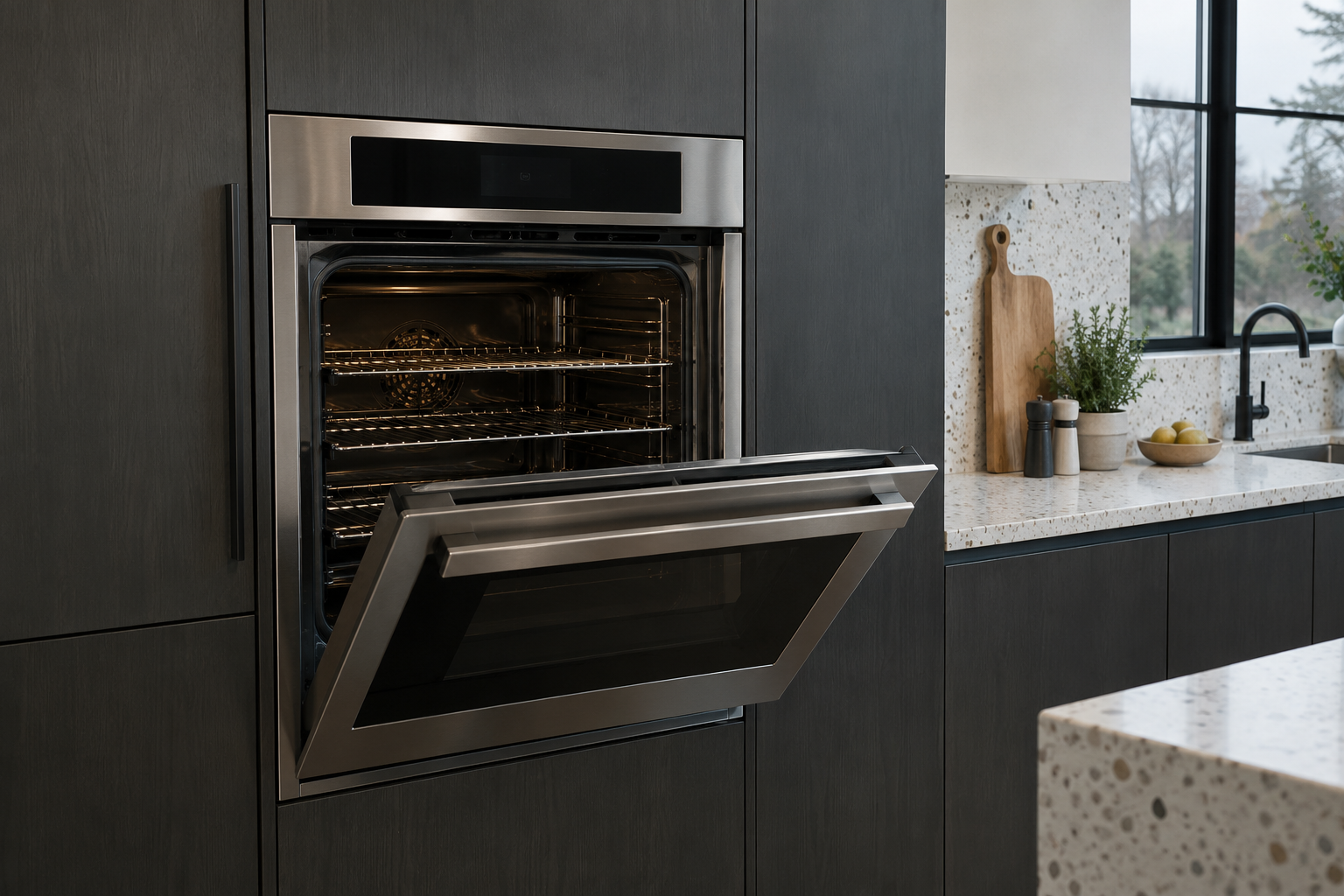 Illustrative Thermador oven in a residential kitchen — AI image for Sub-Zero Repair Riverside